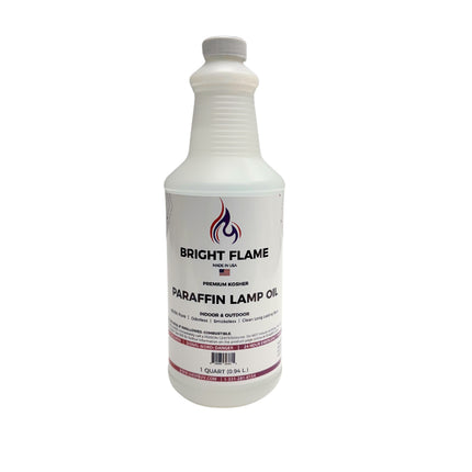 High Purity Paraffin Lamp Oil - Smokeless, Clean Burning- Kosher - 99.5% Pure