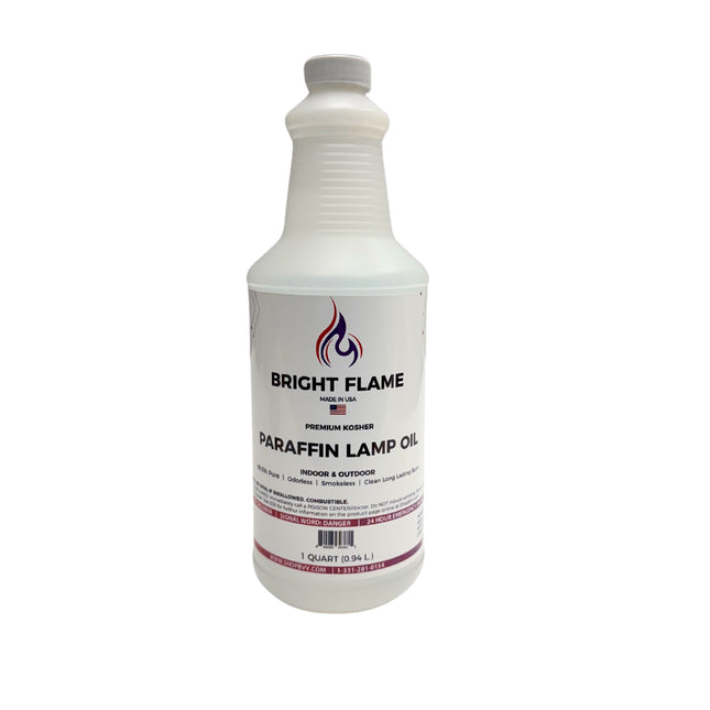 High Purity Paraffin Lamp Oil - Smokeless, Clean Burning- Kosher - 99.5% Pure