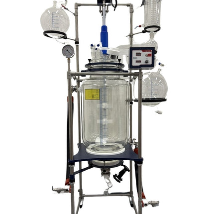 Glass Reactor Ai 100L Single Jacketed Filter