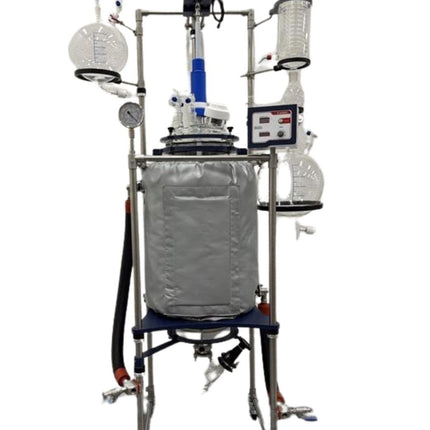 Glass Reactor Ai 100L Single Jacketed Filter