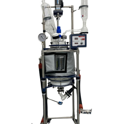 Glass Reactor Ai 20L Single Or Dual Jacketed Filter