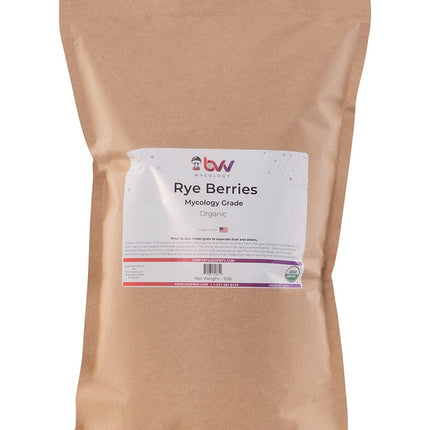 Rye Berries - Mycology Grade Organic Grain New Products BVV 10LB 