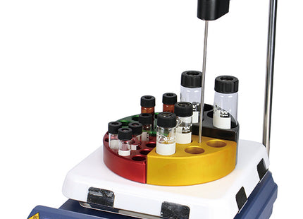 SCILOGEX SCI550-Pro LCD Digital 7 x 7 Magnetic Hotplate Stirrer, ceramic-glass plate, 110V, 50/60Hz US Plug