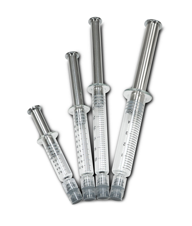Glass Dosing Syringe with Luer Lock