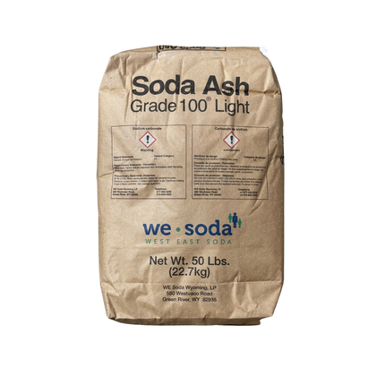 Soda Ash Grade 100® Light (Sodium Carbonate) NSF, Kosher
