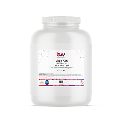 Soda Ash Grade 100® Light (Sodium Carbonate) NSF, Kosher