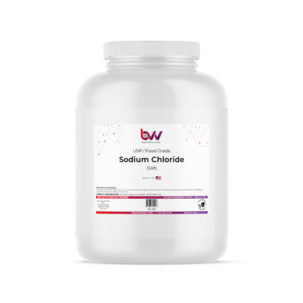 Sodium Chloride (Salt) USP, Kosher Certified, Fine Grain