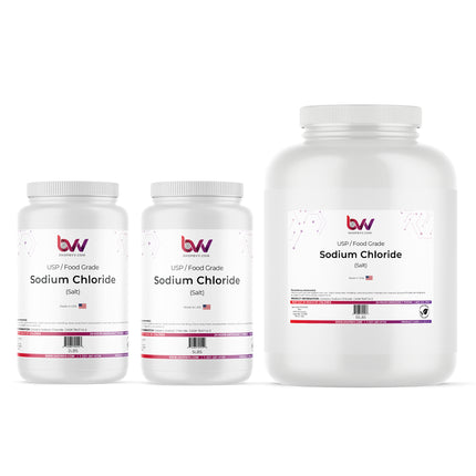 Sodium Chloride (Salt) USP, Kosher Certified, Fine Grain