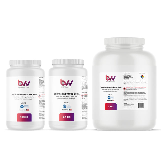 Sodium Hydroxide 99% (Food Safe)