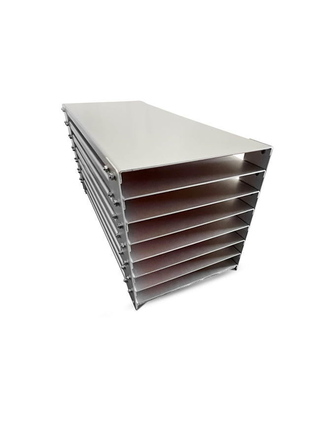 7 tray shelving unit