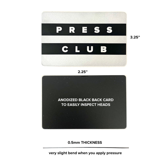 6061 ALUMINUM COLLECTION CARDS