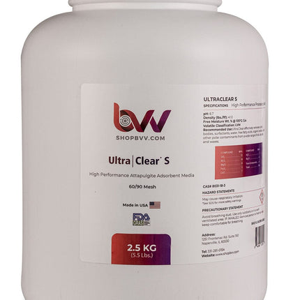 Ultra Clear S - Granular High Performance Bentonite for Bleaching & Decolorizing Edible Oils Shop All Categories BVV 2.5 Kg 
