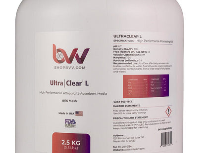 Ultra Clear L - Granular High Performance Bentonite for Bleaching & Decolorizing Edible Oils