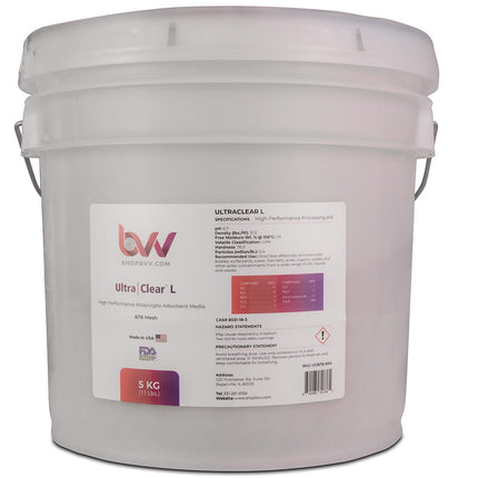 Ultra Clear L - Granular High Performance Bentonite for Bleaching & Decolorizing Edible Oils Shop All Categories BVV 5 Kg 