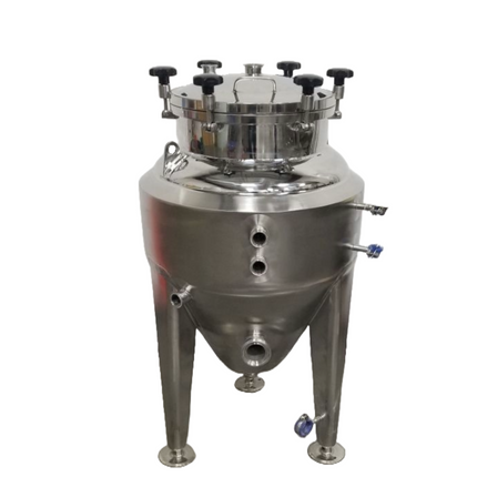 1 bbl Fermenter | Jacketed Uni Tank - Stainless Steel