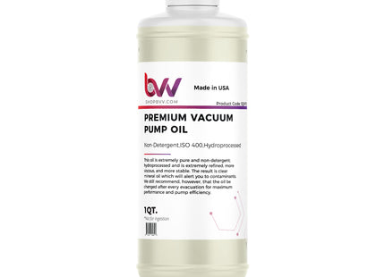 BVV™  Premium Vacuum Pump Oil