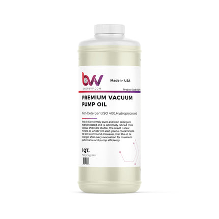BVV™  Premium Vacuum Pump Oil
