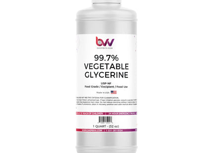 Vegetable Glycerin VG 99.7% Pure Food Grade USP / NF