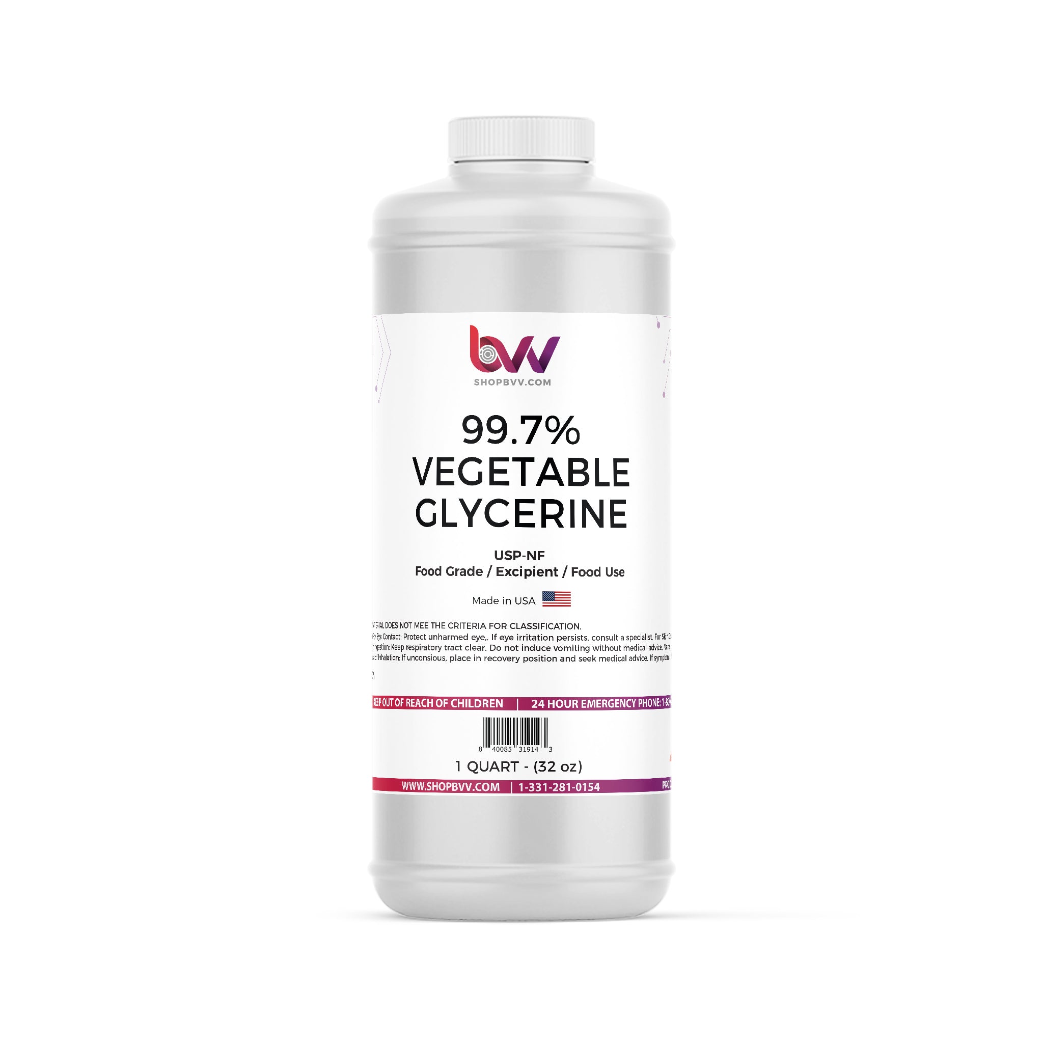 12 oz Glycerine Glycerin Pure Vegetable USP Grade 12 oz Glycerine Glycerin Pure Vegetable USP Grade