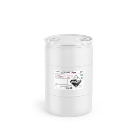 30% Food Grade Distilled White Vinegar (Acetic Acid) - Non GMO