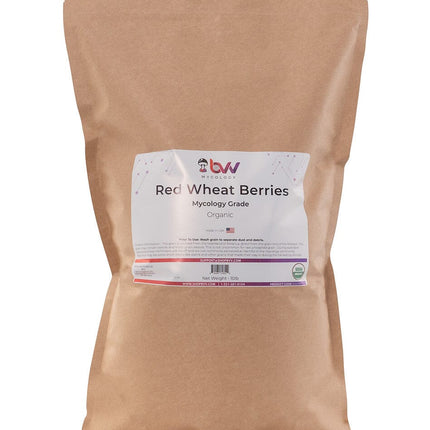 Red Wheat Berries - Mycology Grade Organic Grain New Products BVV 10LB 