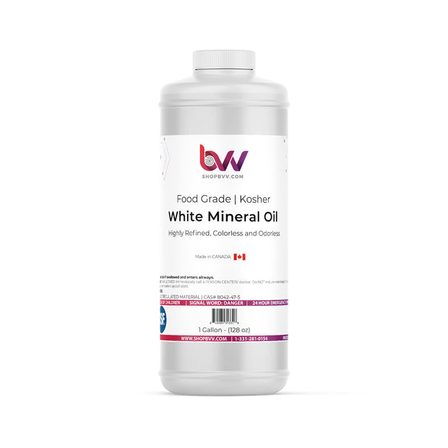 White Mineral Oil - USP, Food Grade, NSF, Kosher