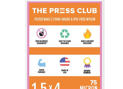 The Press Club 1.5" x 4" ROSIN BAGS