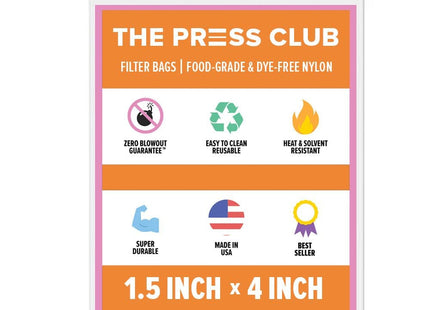 The Press Club 1.5" x 4" ROSIN BAGS