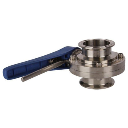 Butterfly Valve | Tri Clamp 2 in. Trigger Handle - SS304 / Silicone