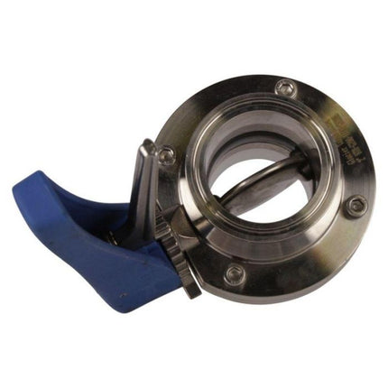 Butterfly Valve | Tri Clamp 2 in. Trigger Handle - SS304 / Silicone