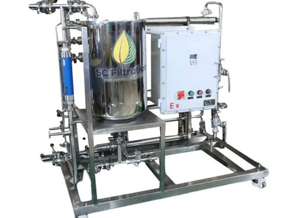 SC Filtration - Depuratore Botanico - Membrane Nano Filtration Solvent Recovery & Winterization System OSN