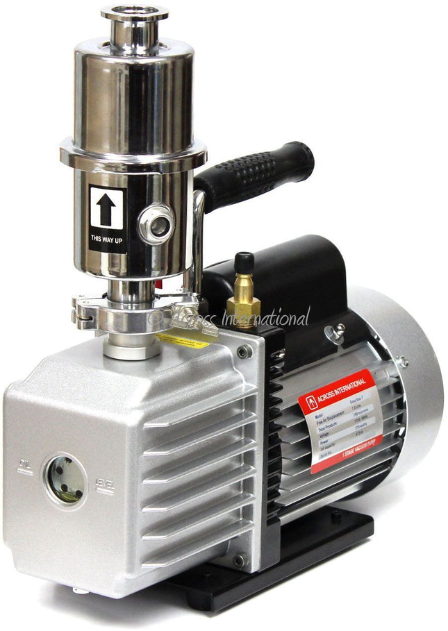 AI Vacuum Pump With Oil Mist Filter AI EasyVac 7 Cfm ETL/CE