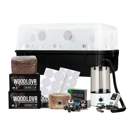 Automated 'Boomr Bin' Wood-Loving Monotub Mushroom Grow Kit