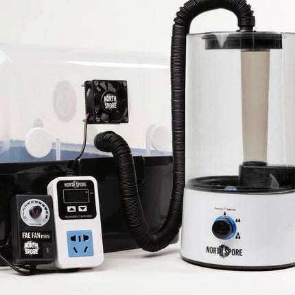 Automated 'Boomr Bin' Wood-Loving Monotub Mushroom Grow Kit