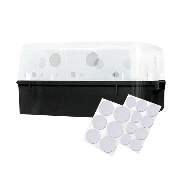 'Boomr Bin' Mushroom Monotub + Filters