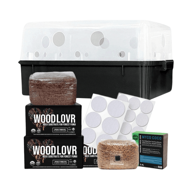 'Boomr Bin' Wood-Loving Monotub Mushroom Grow Kit