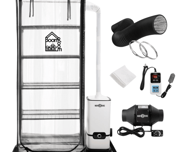 boom room grow tent 'BoomRoom II' Automated Martha Tent Mushroom Grow System