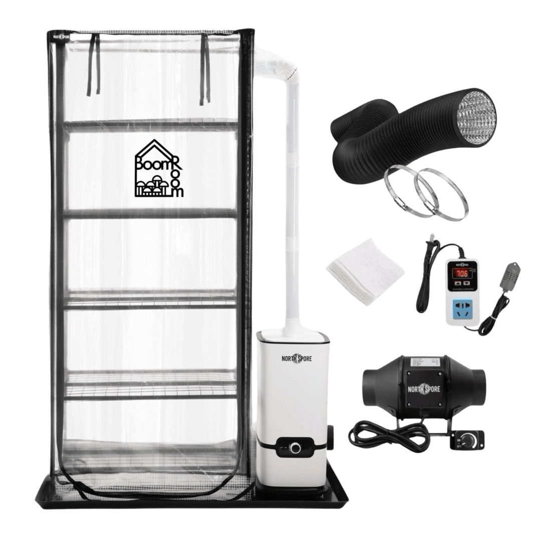 north spore martha tent 'BoomRoom II' Automated Martha Tent Mushroom Grow Kit