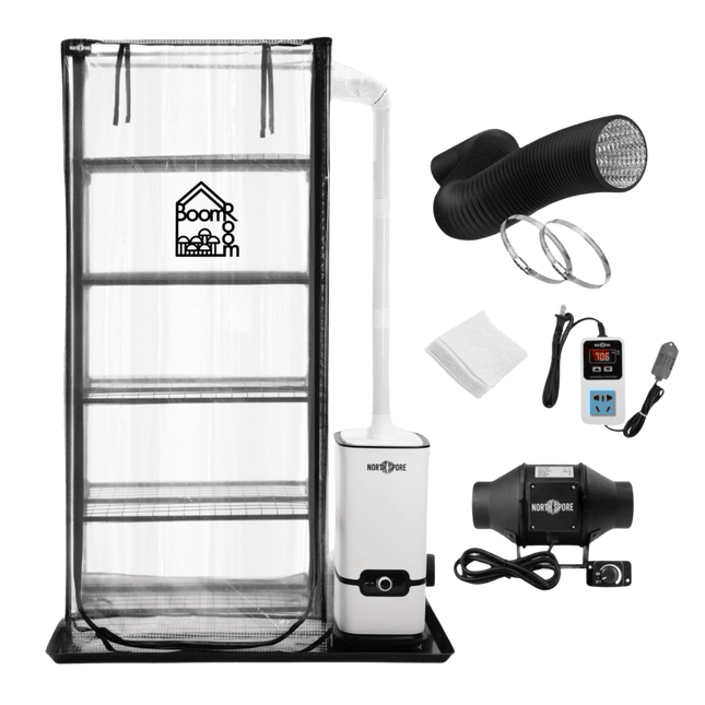 'BoomRoom II' Automated Martha Tent Mushroom Grow System