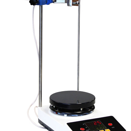 350C 2000RPM 0.8-Gallon PID Magnetic Stirrer 5.5" Heated Plate