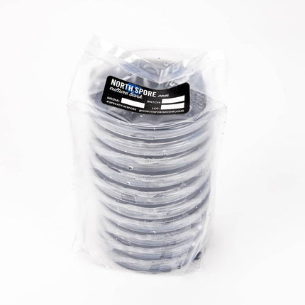 Black Biochar Pre-Poured Sterile Agar Plates