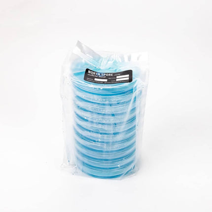 Blue Antibiotic Pre-Poured Sterile Agar Plates