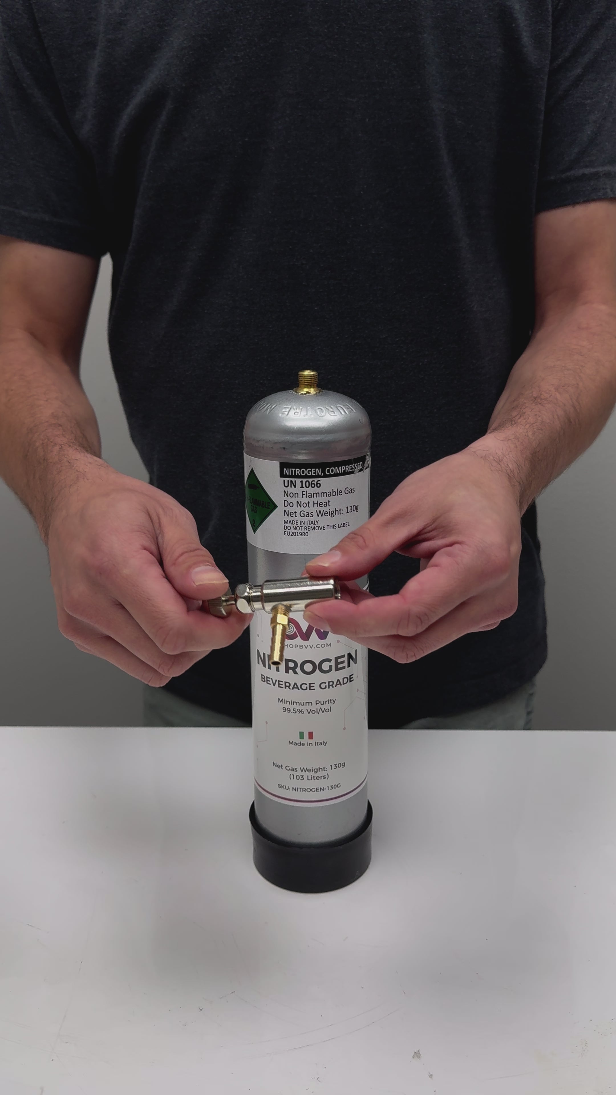 Argon Gas 99.5% - Pure gas for preserving terpenes in flowers and