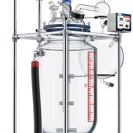 Glass Reactor Ai 100L Single Or Dual Jacketed