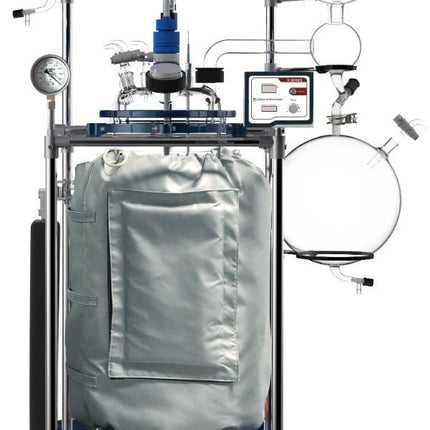 Glass Reactor Ai 100L Single Or Dual Jacketed