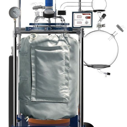 Glass Reactor Ai 100L Single Jacketed Filter
