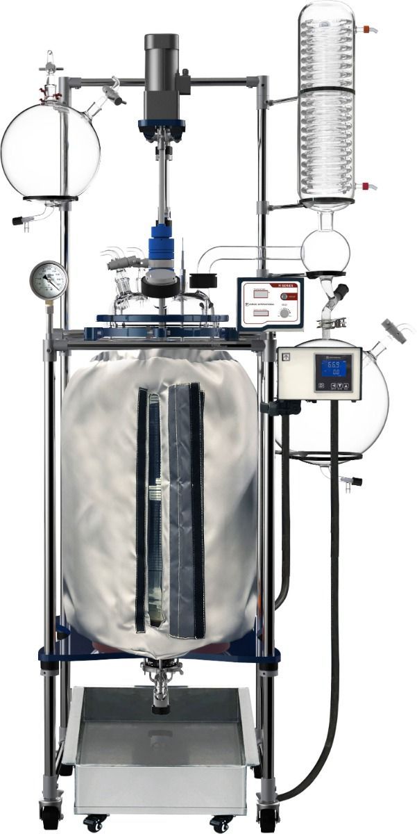 Glass Reactor Ai 100L Non-Jacketed With 200°C Heating Jacket