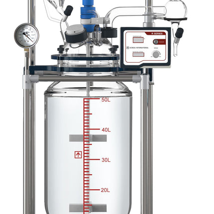 Glass Reactor Ai 50L Non-Jacketed With 200°C Heating Jacket