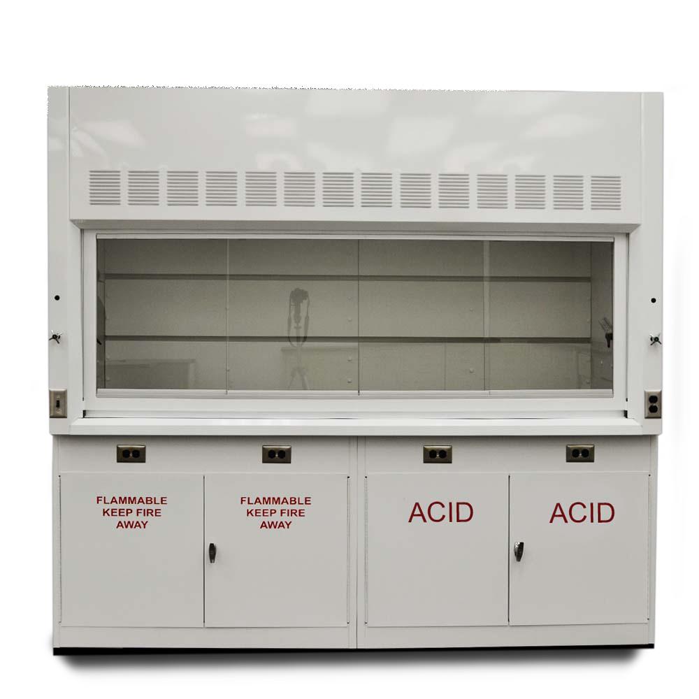 Fisher American 8′ Fume Hood w/ Acid Storage Cabinets Shop All Categories Fisher American Without Blower 