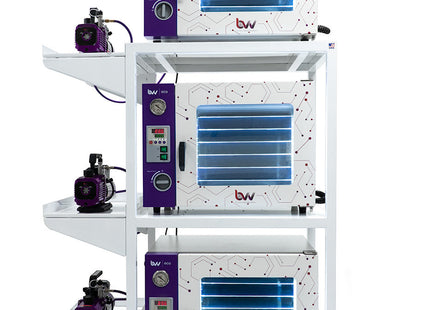 BVV Space Saver Mobile Oven Cart with Ovens